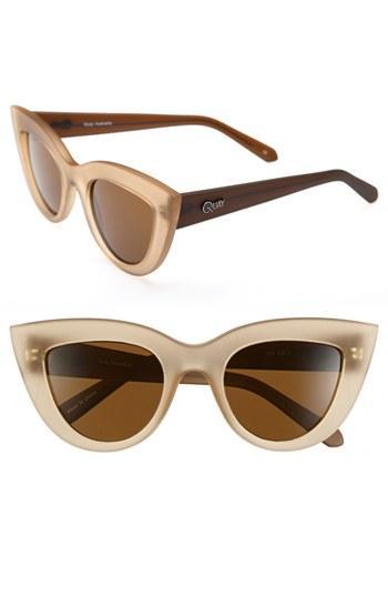 Quay 'kitti' Sunglasses Coffee