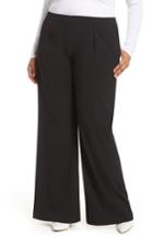 Women's Halogen High Waist Wide Leg Pants (similar To 16w) - Black