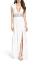 Women's Jvn By Jovani Embellished Jersey Gown