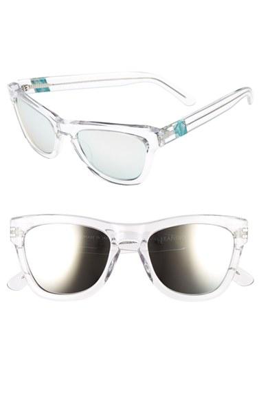 Women's Westward Leaning 'pioneer' 53mm Sunglasses - Crystal Shiny