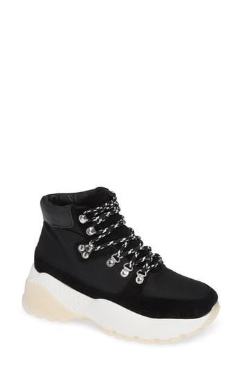 Women's Steve Madden Stampede Sneaker Boot M - Black