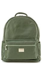 Men's Montezemolo Leather Backpack - Green
