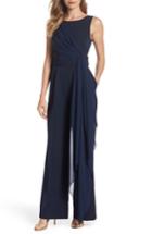 Women's Eliza J Cascading Tie Jumpsuit - Blue