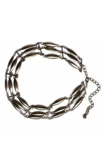Women's Lovestrength Amor Multi Chain Belt, Size - Silver