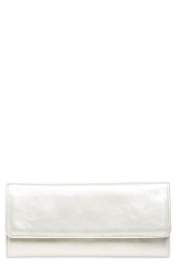 Women's Hobo 'sadie' Leather Wallet - Metallic