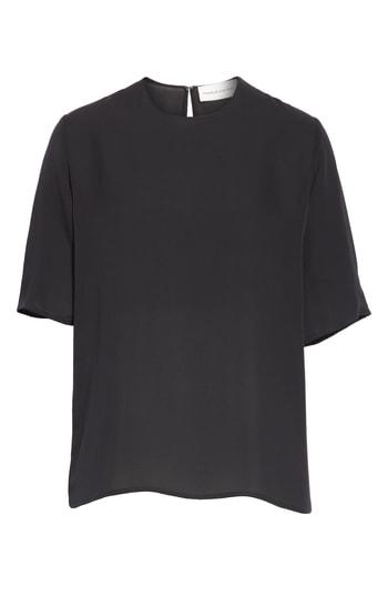 Women's Mansur Gavriel Silk Blouse Us / 36 It - Black