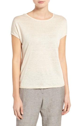 Women's Nic+zoe Everyday Tissue Weight Tee - Beige