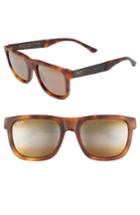 Men's Maui Jim Talk Story 55mm Polarized Sunglasses - Matte Tokyo Tortoise/ Bronze