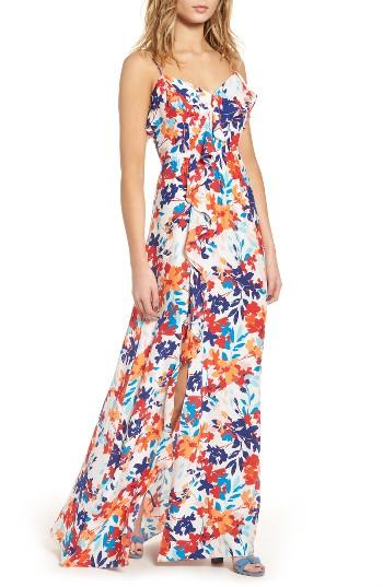 Women's Parker Bellaire Maxi Dress - Coral