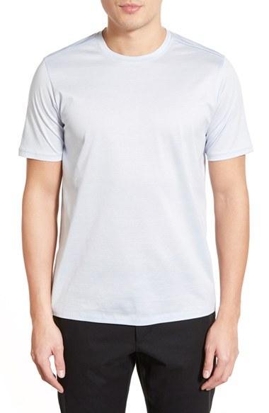 Men's Calibrate Mercerized Cotton Jersey T-shirt - Blue