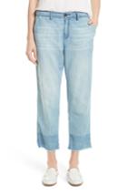 Women's Soft Joie Marinne Crop Chambray Pants - Blue