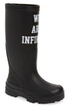 Women's Undercover We Are Infinite Rubber Rain Boot - Black