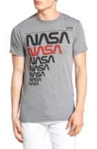 Men's Palmercash Nasa Worm 1976 T-shirt - Grey
