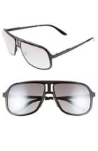 Men's Carrera Eyewear 59mm Aviator Sunglasses - Black Ruthenium/ Silver