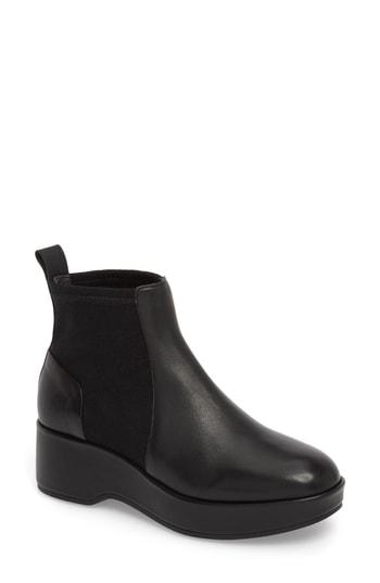 Women's Camper Sisea Platform Wedge Stretch Bootie Us / 36eu - Black