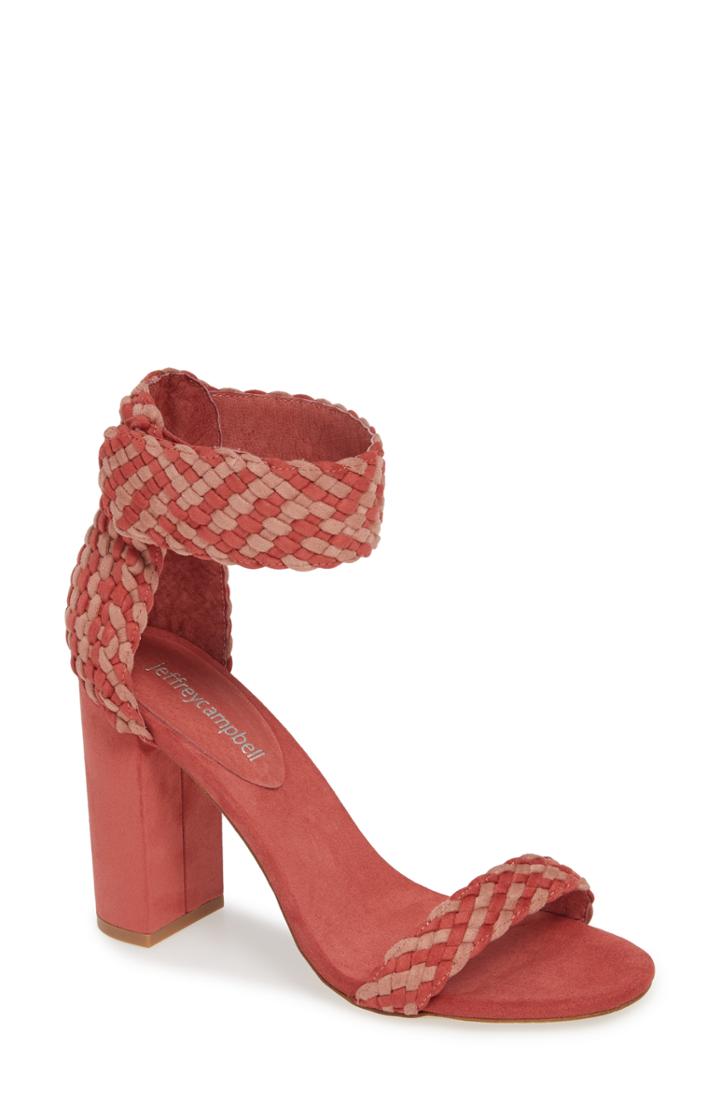 Women's Jeffrey Campbell Linday Sandal M - Pink