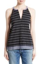 Women's Soft Joie Heather Embroidered Sleeveless Top