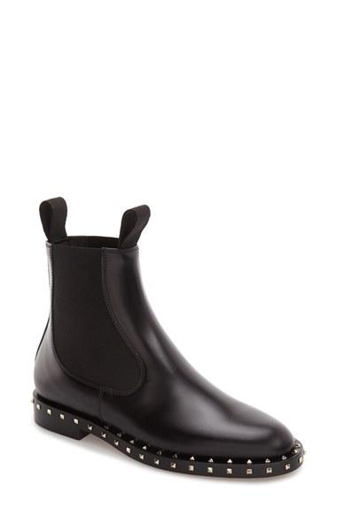 Women's Valentino Rockstud Chelsea Boot