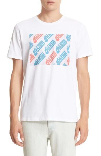 Men's A.p.c. Pizza Print T-shirt