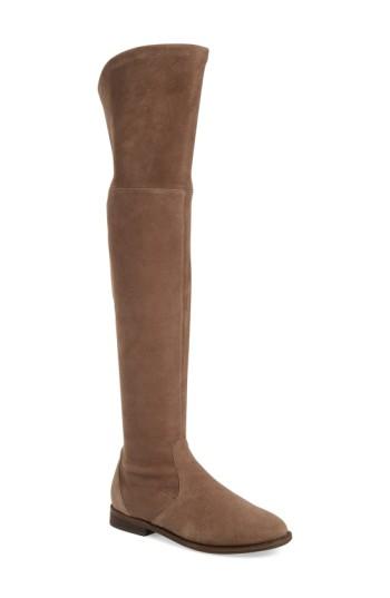 Women's Gentle Souls 'emma' Over The Knee Boot .5 M - White