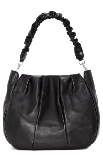Louise Et Cie Aisa Leather Hobo - Black