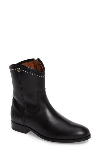 Women's Frye Melissa Stud Short Boot M - Black