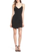 Women's 4si3nna Lace-up Body-con Dress - Black