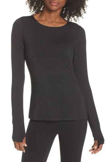 Women's Zella Realized Long Sleeve Tee - Black
