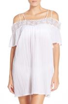 Women's La Blanca 'island Fare' Cotton Cover-up Slipdress - White