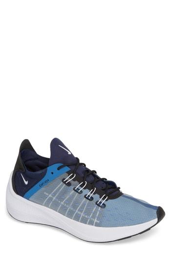 Men's Nike Exp-x14 Running Shoe .5 M - Blue