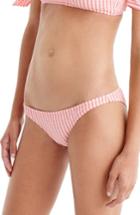 Women's J.crew Surf Hipster Bikini Bottoms, Size - Pink