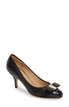 Women's Salvatore Ferragamo Carla Quilted Bow Pump B - Black
