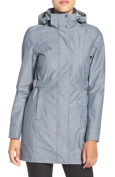 Women's The North Face Laney Novelty Trench Raincoat - Blue