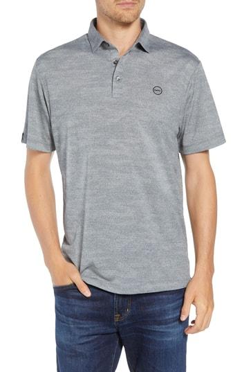 Men's Devereux Monaco Fit Polo, Size Small - Grey