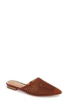 Women's Linea Paolo Daisy Perforated Mule .5 M - Brown