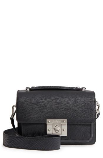 Sam Edelman Gessica Leather Shoulder Bag - Black
