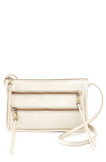 Hobo Mission Leather Crossbody Bag - White