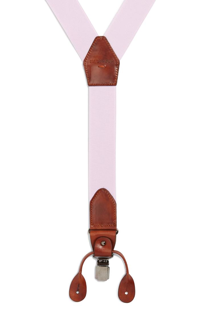 Men's Magnanni Suspenders, Size - Light Purple