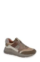 Women's Frye Willow Genuine Shearling Sneaker M - Grey