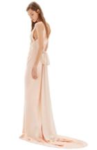 Women's Topshop Bride Floral Applique Sheath Gown Us (fits Like 0) - Beige