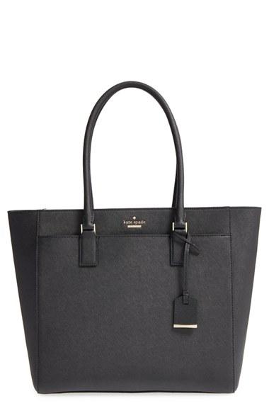 Kate Spade New York 'cameron Street - Havana' Textured Leather Tote -