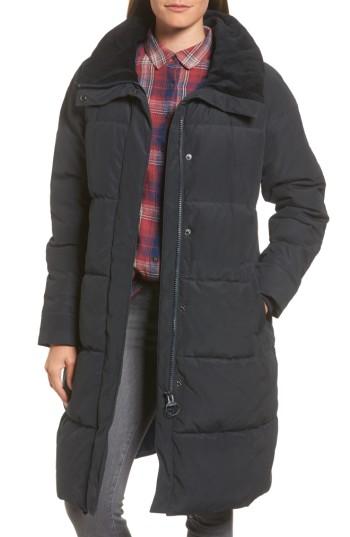 barbour arrow quilted anorak