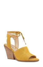 Women's Nine West Yanka Ankle Tie Sandal .5 M - Yellow