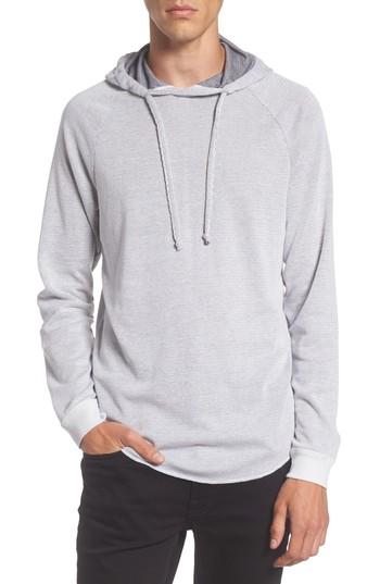 Men's The Rail Thermal Knit Raglan Hoodie, Size - White