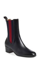 Women's Gucci 'karen' Slip-on Bootie .5us / 36.5eu - Black