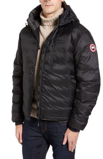 Men's Canada Goose Lodge Packable Down Jacket - Black