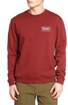Men's Brixton Palmer Graphic Sweatshirt - Red