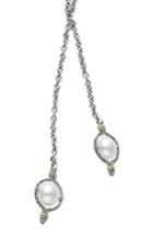 Women's Lagos Luna Pearl Lariat Necklace