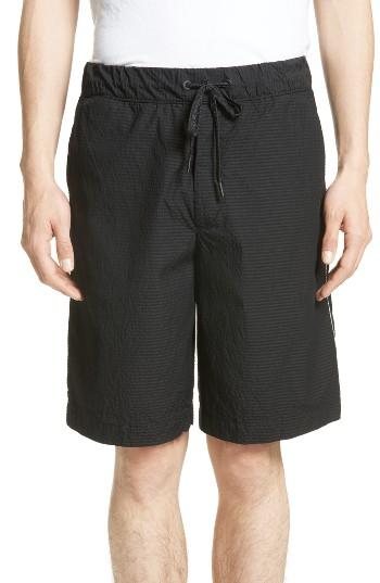 Men's Rag & Bone Ryder Tie Waist Shorts - Black