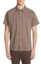 Men's A.p.c. Wonder Sport Shirt - Brown